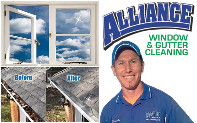 Alliance Window & Gutter Cleaning - Your Choice of Window or Gutter Cleaning