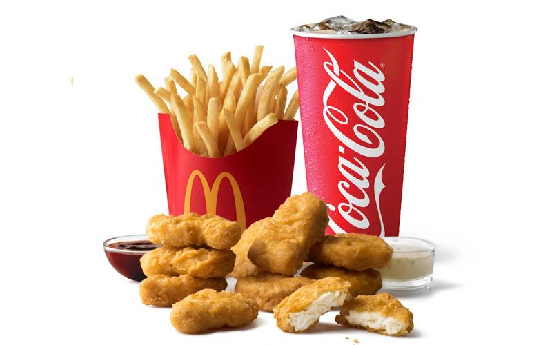 McDonald's - Get FOUR Medium Combo Meals