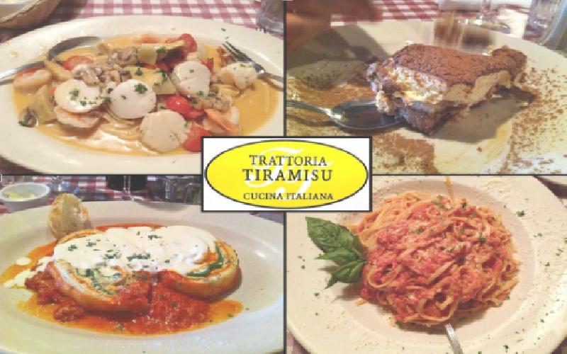Trattoria Tiramisu Italian Restaurant - Trattoria Tiramisu Is 50% Off!