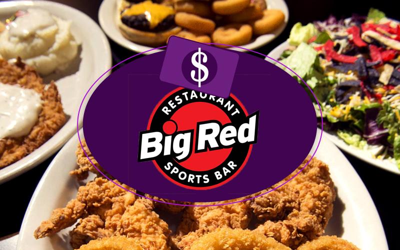 Big Red Restaurant East - Big Red Restaurant East; $50 Value Gift Voucher for $25