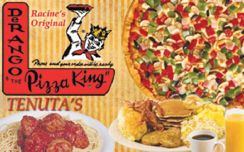 Derango's The Pizza King, Tenuta's - $20 worth of food and drinks!