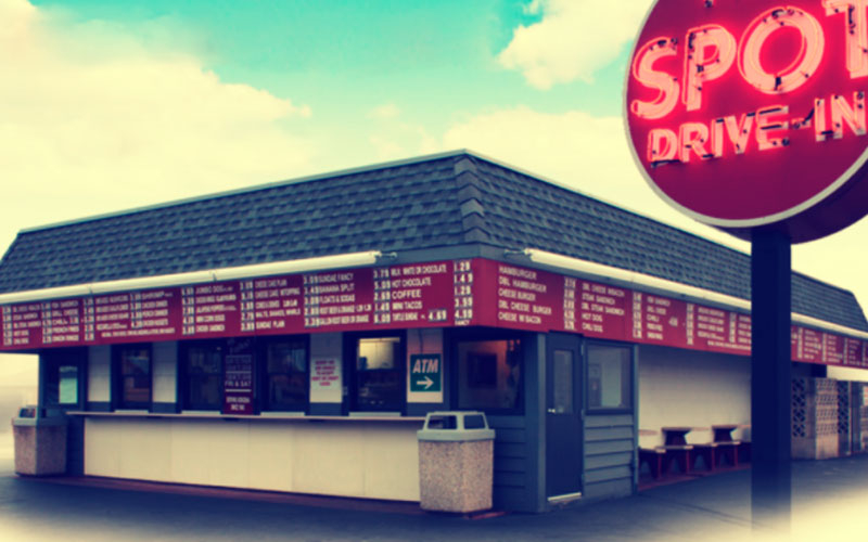 The Spot Drive In - $20 worth of food and drinks for only $10!