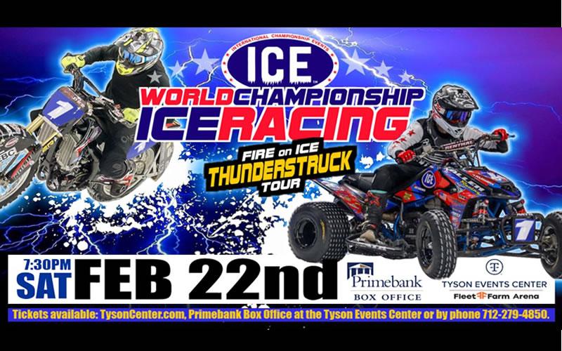 Tyson Event Center / Fleet Farm Arena - Stocking Stuffer Special Offer - Save 40% on select seating at the World Championship ICE Racing