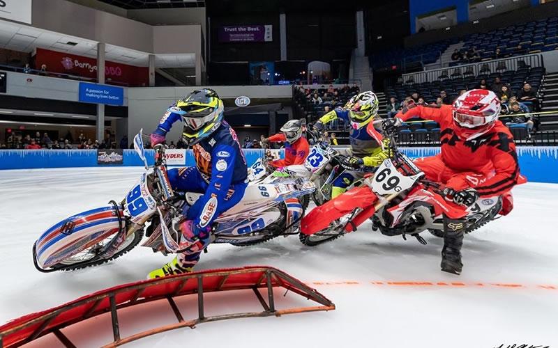 Tyson Event Center / Fleet Farm Arena - Stocking Stuffer Special Offer - Save 40% on select seating at the World Championship ICE Racing