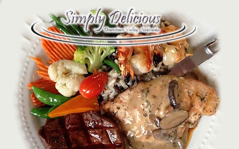 Simply Delicious Restaurant - $10 for $20 of Food &Drinks from Simply Delicious