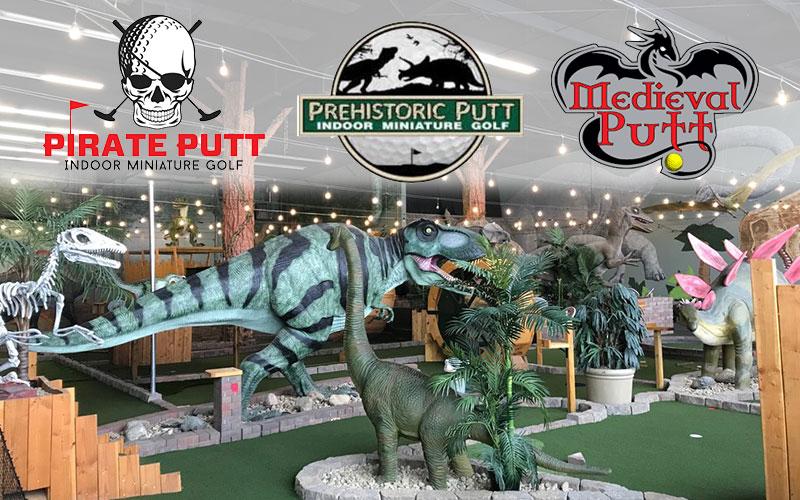 Let's Go Putt Indoor Miniature Golf - Let's Go Putt! Get $20 towards miniature golf 18-hole rounds for only $10 with today's deal!
