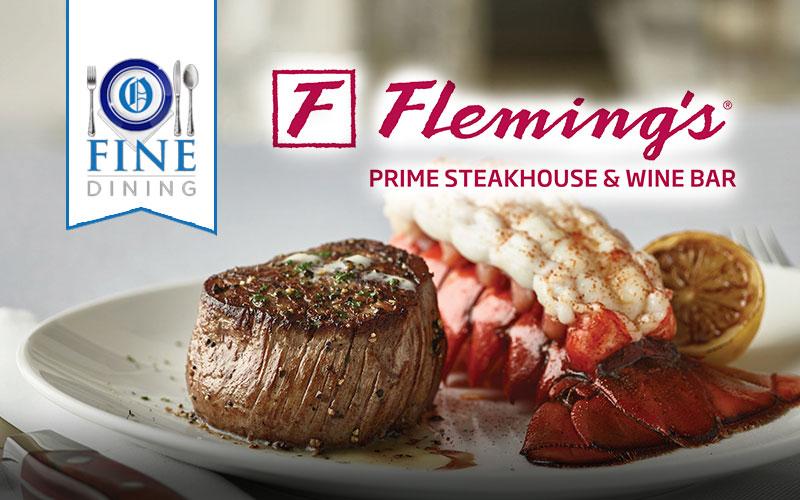 Fleming's Prime Steakhouse And Wine Bar - $100 Dining Certificate for $50 at Fleming's!