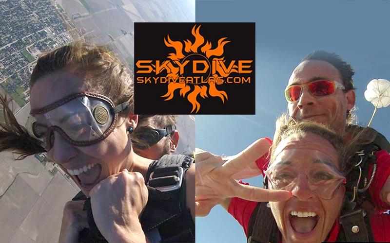 Skydive Atlas / Nebraska Skydiving School - Tandem Skydive For $132 regular price $249.