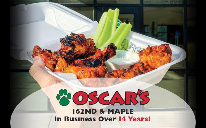 Oscar's Pizza & Wings Carry Out - $7.50 for $15 worth of Pizza & Wings from Oscars Carry Out Location on 162nd & Maple!