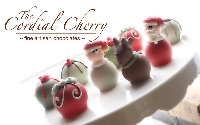 The Cordial Cherry - $10 for $20 for Designer Chocolate Truffles or Cordial Cherries at The Cordial Cherry