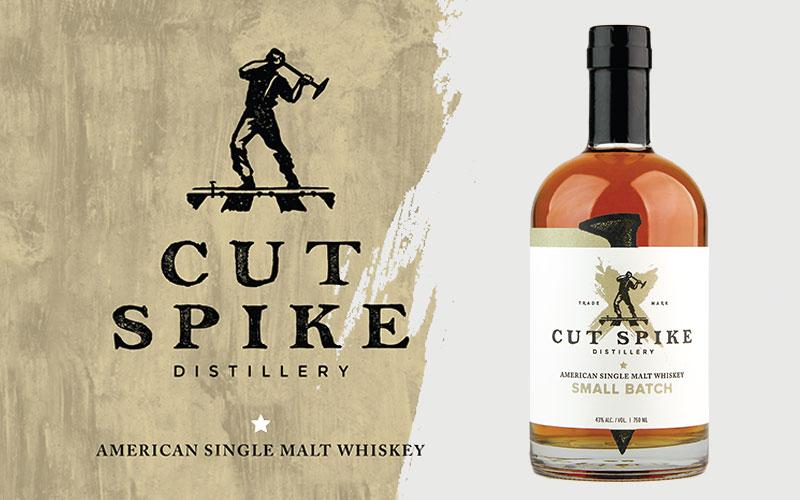 Cut Spike Distillery - $20 for $40 worth American Single Malt Whiskey - Small Batch, at Cut Spike Distillery!