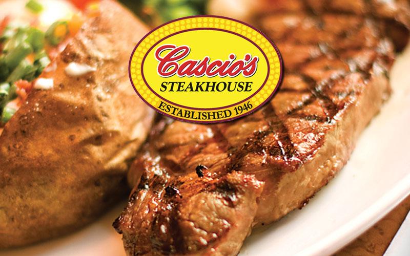 Cascio's Steakhouse - $50 in Food & Drink for $25 at Cascio's Steakhouse!