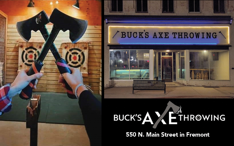 Buck's Axe Throwing - Twice the Fun for the Price of One