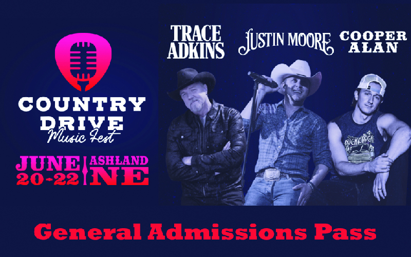 Country Drive Music Fest - Choose from Individual Dates or a 3-Day Pass