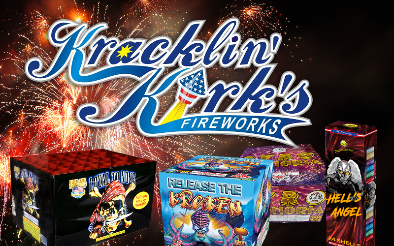 Kracklin' Kirk's Fireworks - Valid at Both Denton & Waterloo, NE Locations of Kracklin' Kirk's Fireworks