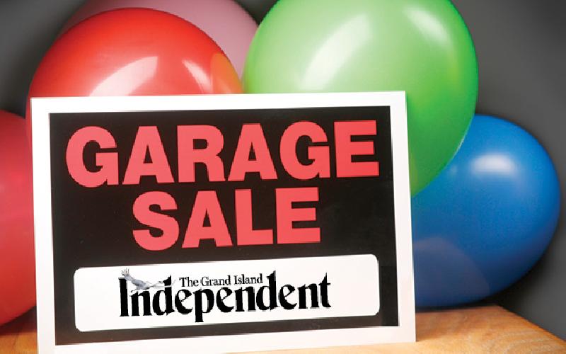 Grand Island Independent - 1/2 Price 2-Day Garage Sale Ad