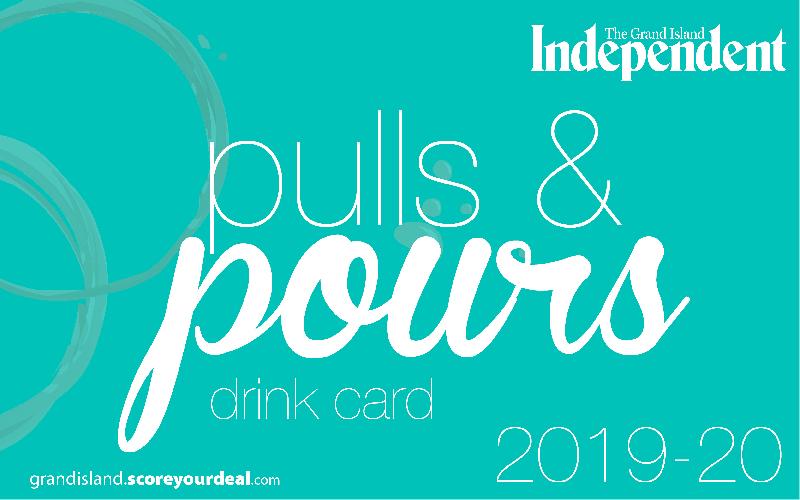 Grand Island Independent - Pulls & Pours Drink Card
