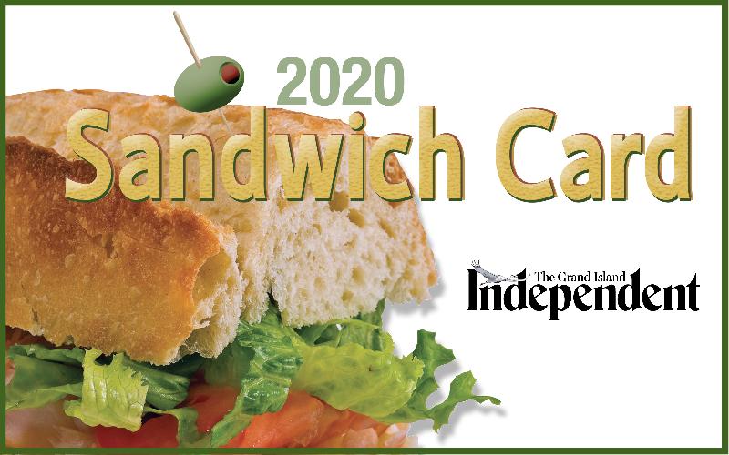 Grand Island Independent - Sandwich Card