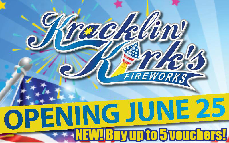 Kracklin' Kirks Fireworks - Extra BANG for Your Buck with Kracklin' Kirk's 2025 Super Deal!