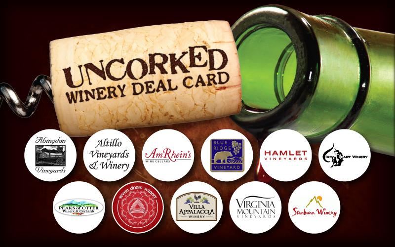 Uncorked Winery Deal Card - Roanoke Times - Roanoke.com Score Your Deal