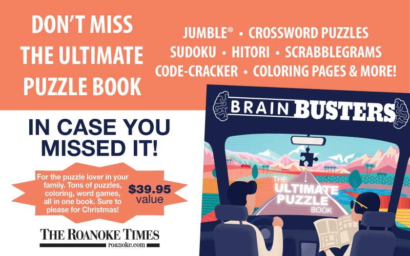 Roanoke Times - Roanoke.com Score Your Deal - The Roanoke times Puzzle Book