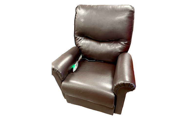 Mobility Products - 3 Position Chestnut Vinyl Seat Lift Chair